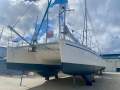 Perry 43 Sailing Catamaran Central elevated helm version
