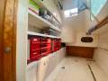 Perry 43 Sailing Catamaran Central elevated helm version:Port aft workshop