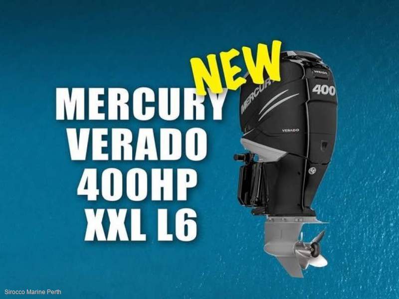 Brand NEW Mercury Verado 400 L6 outboard engine