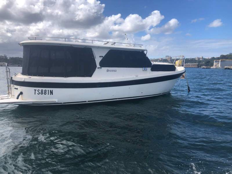 Cuddles 30 Sedan Antifouled Febuary 2025 Survey (Sydney Harbour)