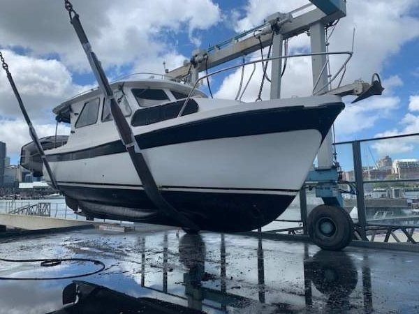 Cuddles 30 Sedan Antifouled Febuary 2025 Survey (Sydney Harbour)
