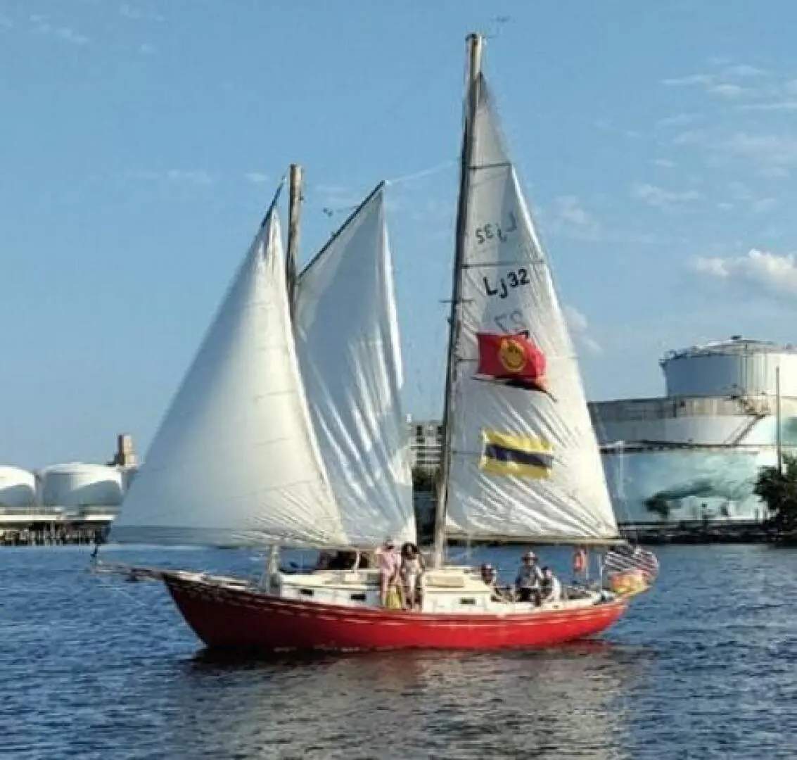Ted Brewer Lazy Jack 32 Schooner