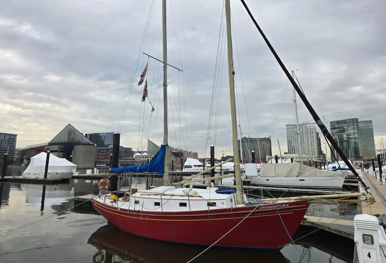 Ted Brewer Lazy Jack 32 Schooner