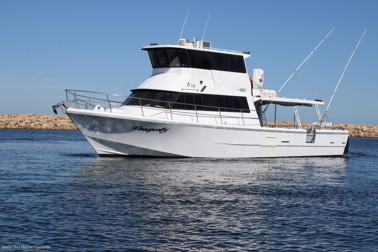Conquest 53 Pilot House Expedition Vessel