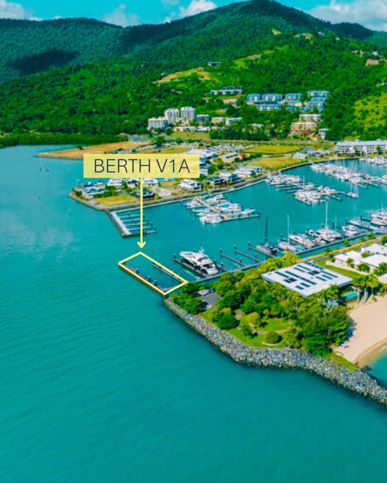 50M SUPERYACHT BERTH IN THE PORT OF AIRLIE