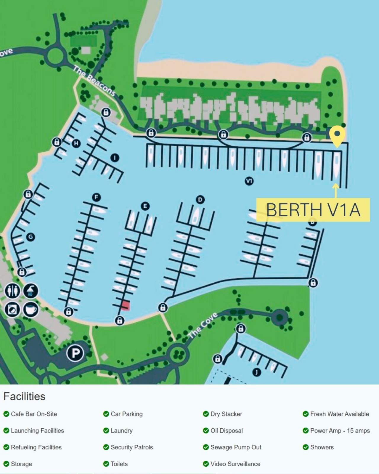 50M SUPERYACHT BERTH IN THE PORT OF AIRLIE