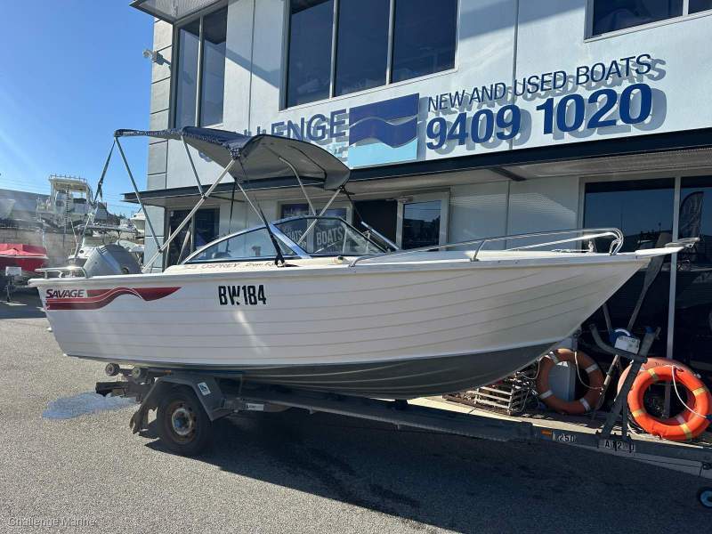 Savage 525 Osprey Bowrider with 90HP Mariner 2 Stroke