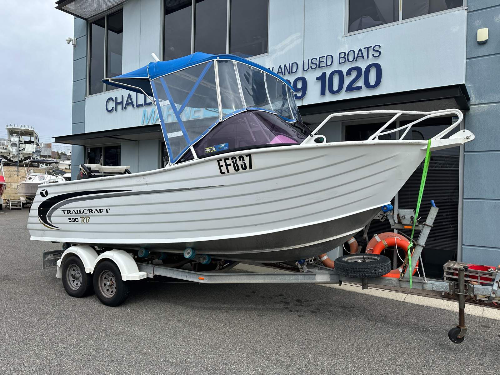 Trailcraft 590 Runabout with Mercury 115HP 4 Stroke 2010 Package