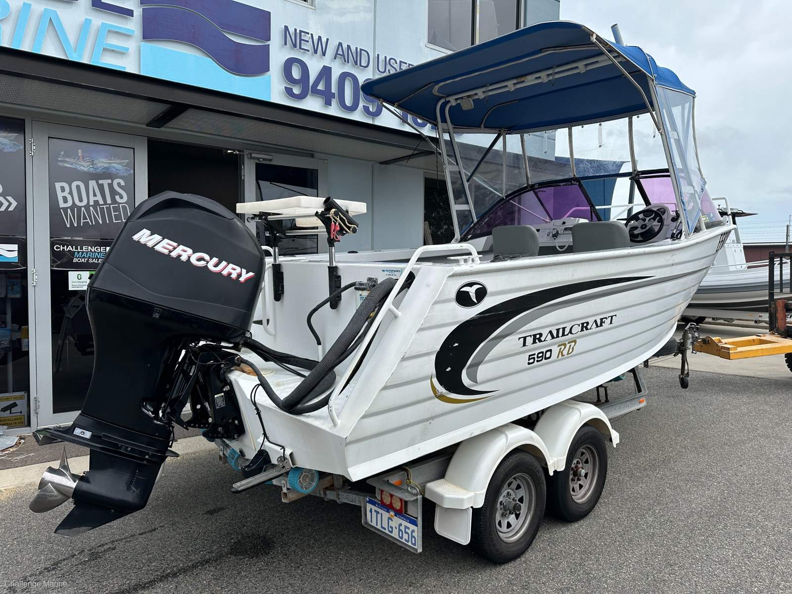 Trailcraft 590 Runabout with Mercury 115HP 4 Stroke 2010 Package