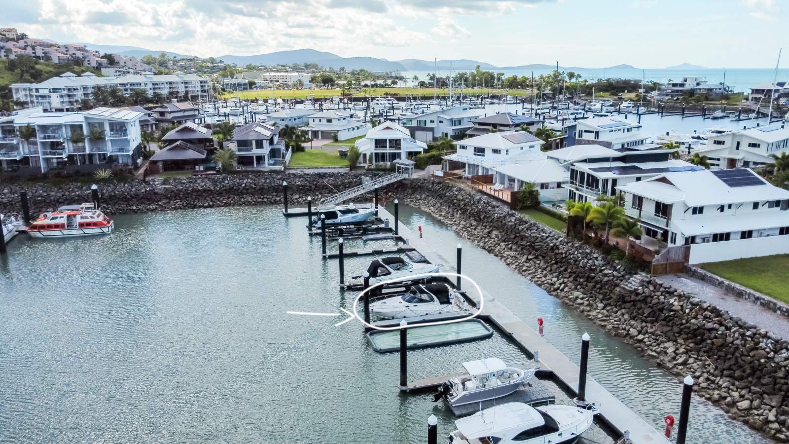 Gated Berth 15m Port of Airlie
