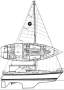 O'Day 37 Sloop