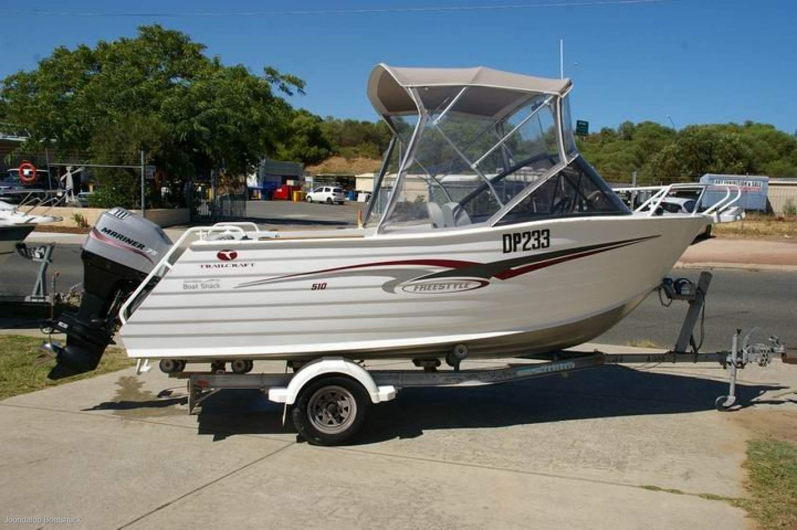 Trailcraft 510 Freestyle 2007 model runabout