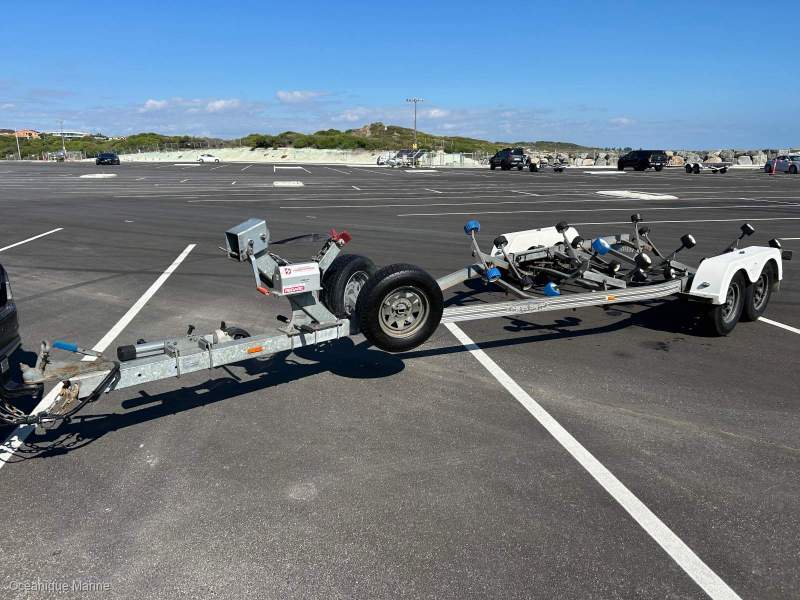 Hosking Trailers NZ Multi roller galvanised trailer