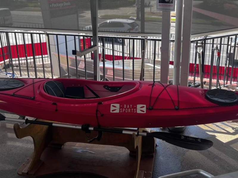 Used Aquanauta PRO Single Kayak with rudder and 2 piece paddle