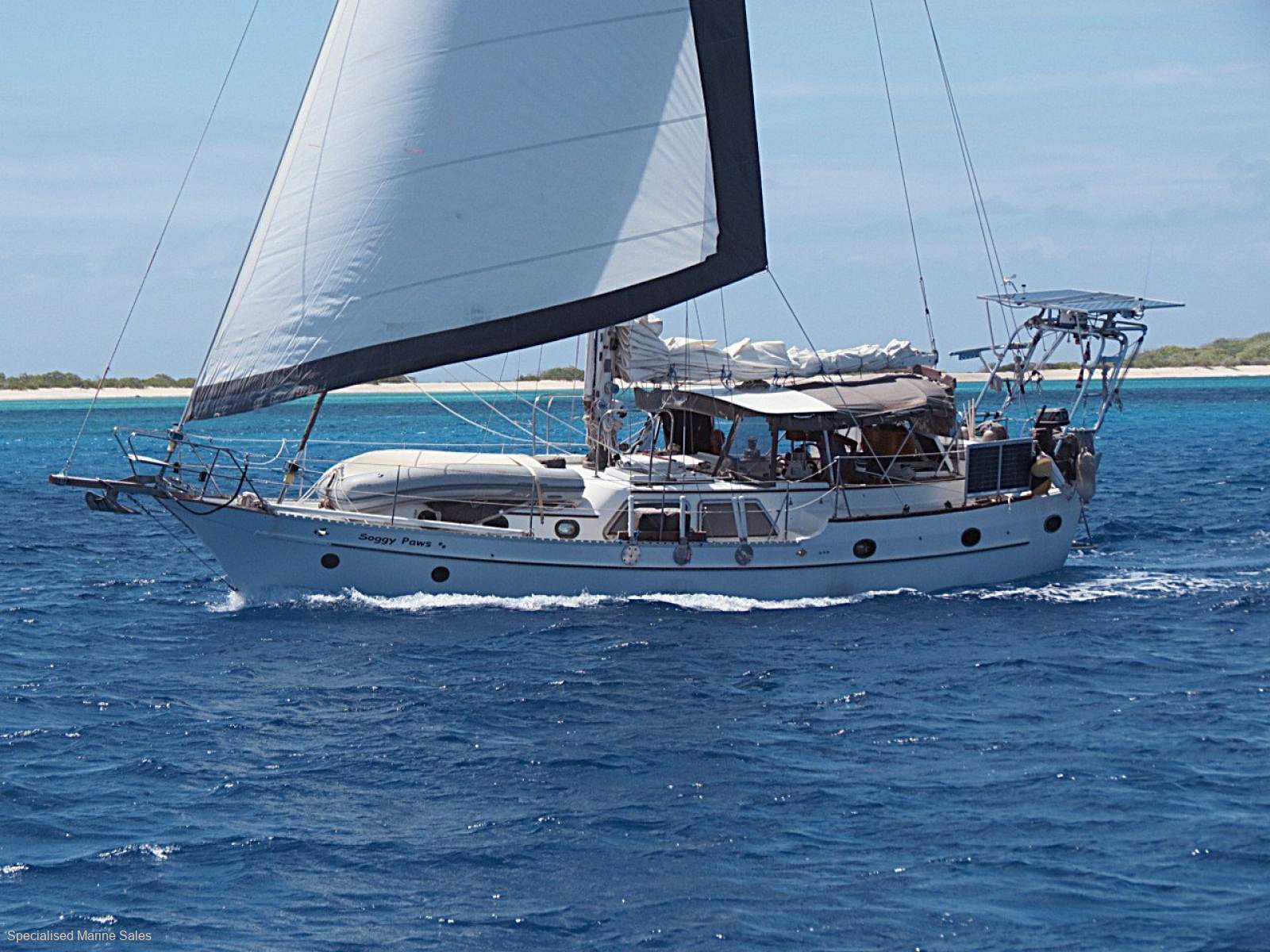CS Yachts 44 Walkthrough *** SHE HAS SEEN THE WORLD !! *** $ 149,000 ***:Marshall Islands - Bikini Lagoon