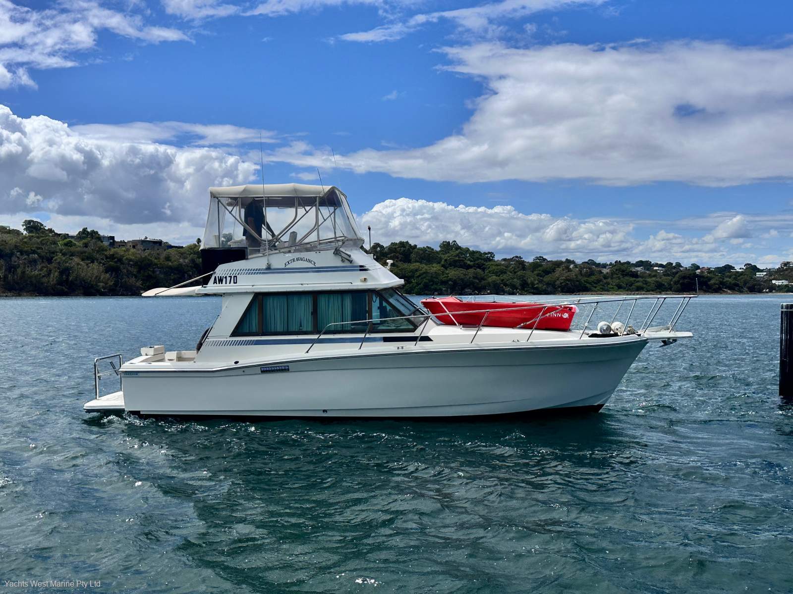 Mariner 3400 Flybridge ( 2 x Shaft drive, Dual Helms & Genset ):MARINER 34 by YACHTS WEST ph 9335 7788