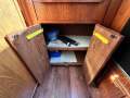 Mariner 3400 Flybridge ( 2 x Shaft drive, Dual Helms & Genset ):Galley storage