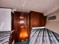 Mariner 3400 Flybridge ( 2 x Shaft drive, Dual Helms & Genset ):Master cabin looking aft