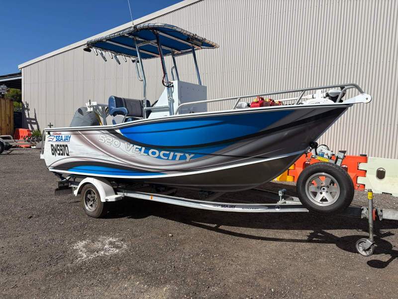 Sea Jay 5.20 Velocity Centre Console Low 86 hours
