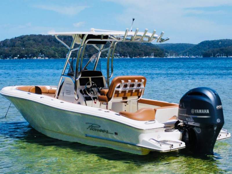 Pioneer 202 Islander Running a Yamaha F200 with low hours