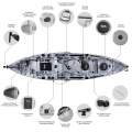 Used Triton Orca double sit on top kayak package with Water Snake trolling