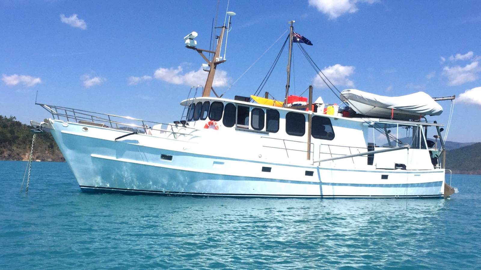 Custom Long range offshore. Suit former mariner