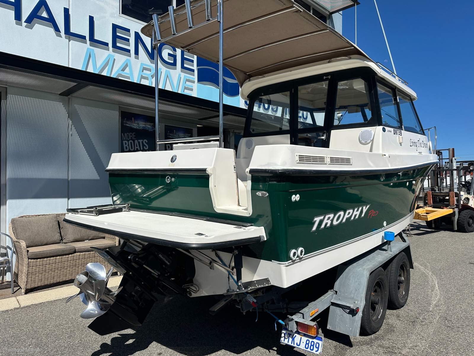 Trophy 2359 Hardtop 2020 6.2 ltr Mercruiser and Leg fitted