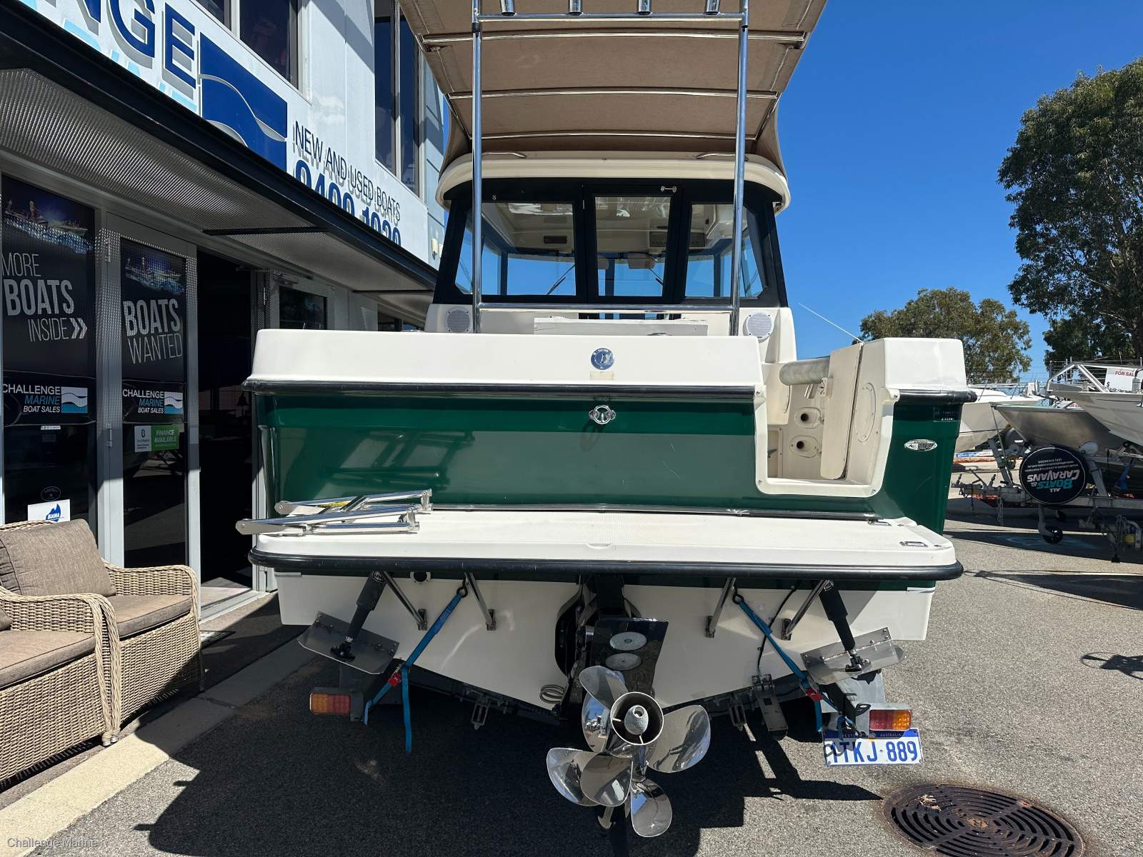 Trophy 2359 Hardtop 2020 6.2 ltr Mercruiser and Leg fitted