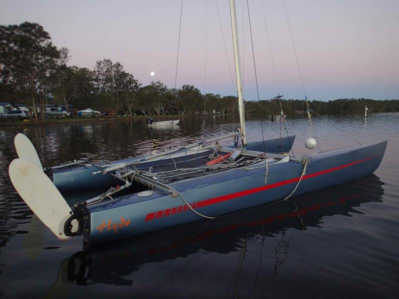 Hydra Sports Hydra 16 off the beach catamaran with trailer