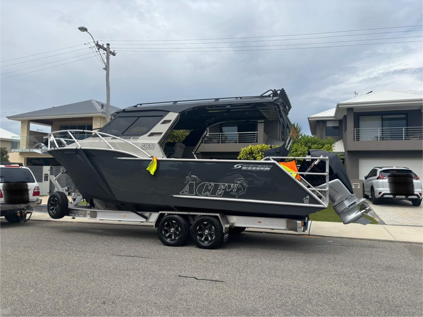 Genesis 750XL Cuddy Cabin Overwidth Full Length Hard Top