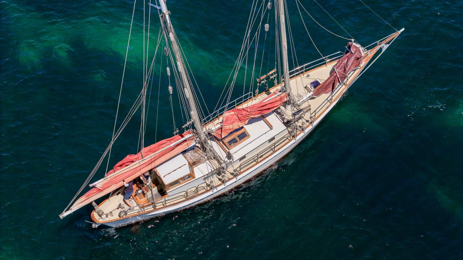 Herreshoff 47 ~ Gaff Rigged Schooner