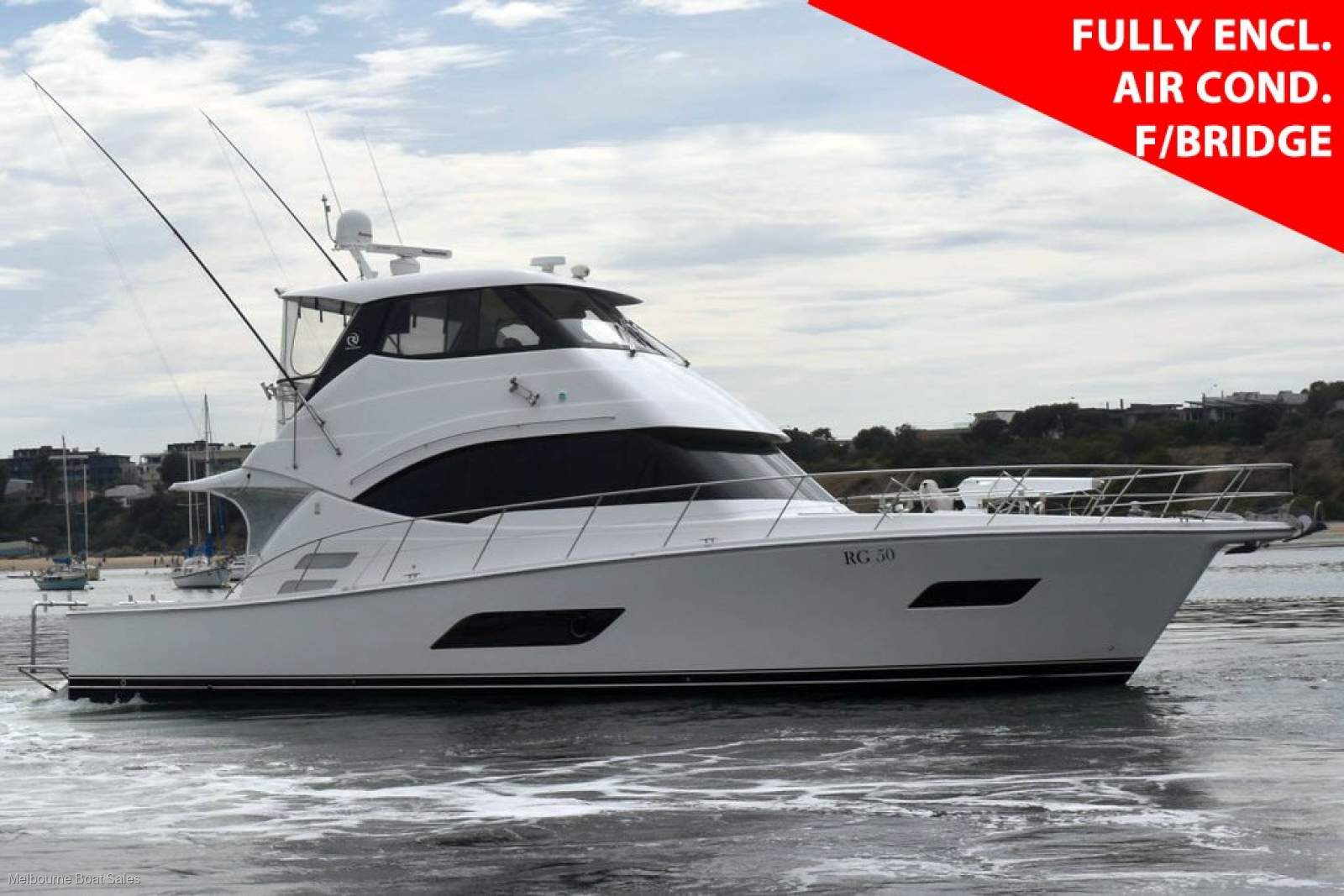 Riviera 50 Enclosed Flybridge - PRICE REDUCED BY $100K