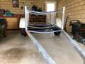 2 x 3m Kayaks + Trolleys + Reg'd Trailer + Gear:4mt Yak Capable