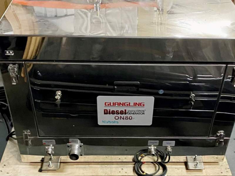 GUANGLING DIESEL MARINE CFCS GENERATOR 7.2kVA ON80 KUBOTA
