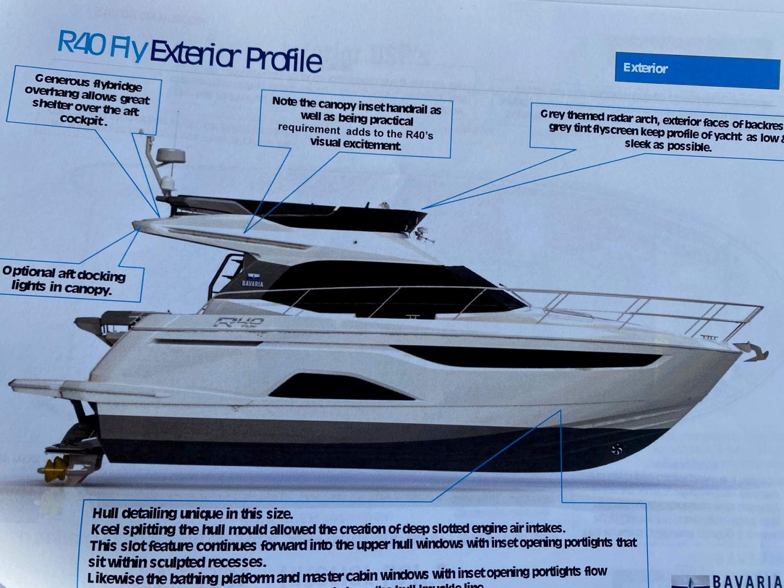  Bavaria R40 Fly Boat Brokers of Tasmania
