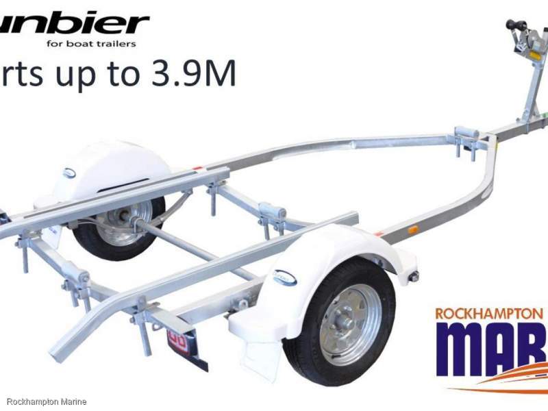 DUNBIER SPORTS GALVANISED BOAT TRAILER SUITS BOATS UP TO 3.9M