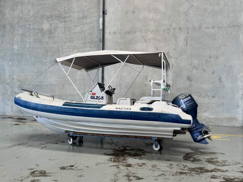 Nautica RIB 19 Wide Body " Dual Yamaha 60hp "
