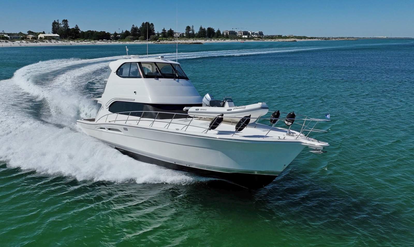 Riviera 51 Enclosed Flybridge - Ready for immediate delivery!
