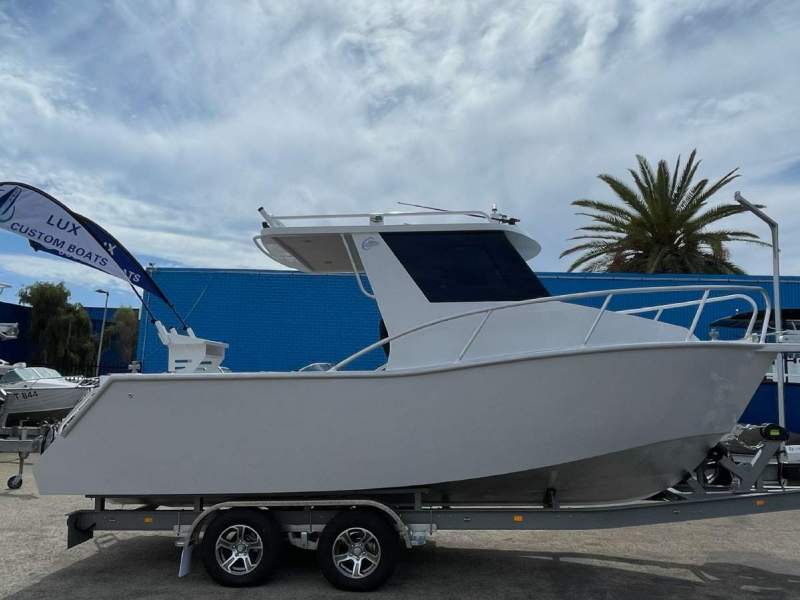 Lux Custom Boats 6500 Hard Top Ready to fit engine of your choice and sounder