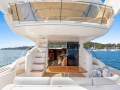 Princess P50 - Hydraulic swim platform