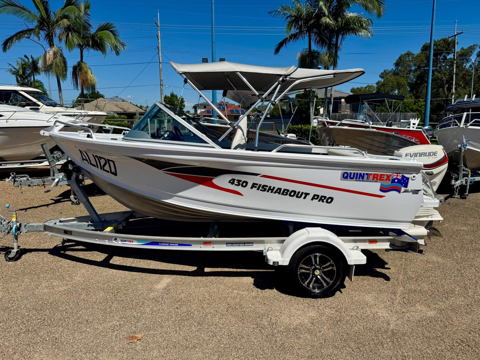 Quintrex 430 Fishabout Pro