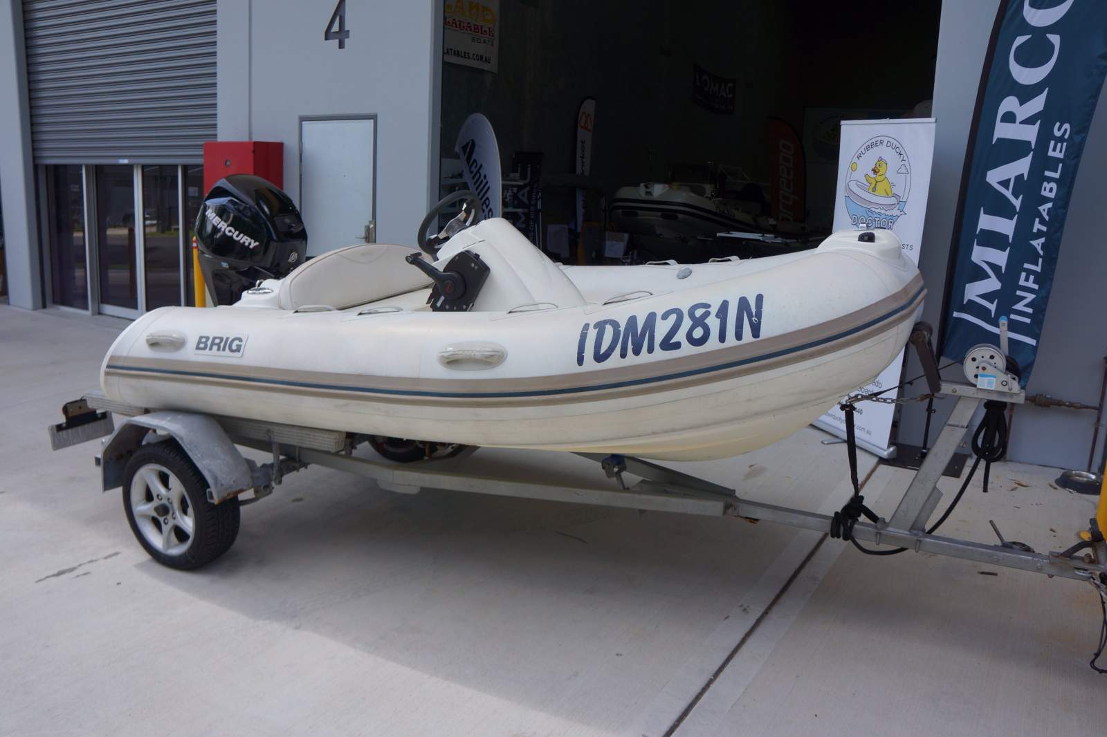 Brig Eagle 340 Hypalon RIB tender