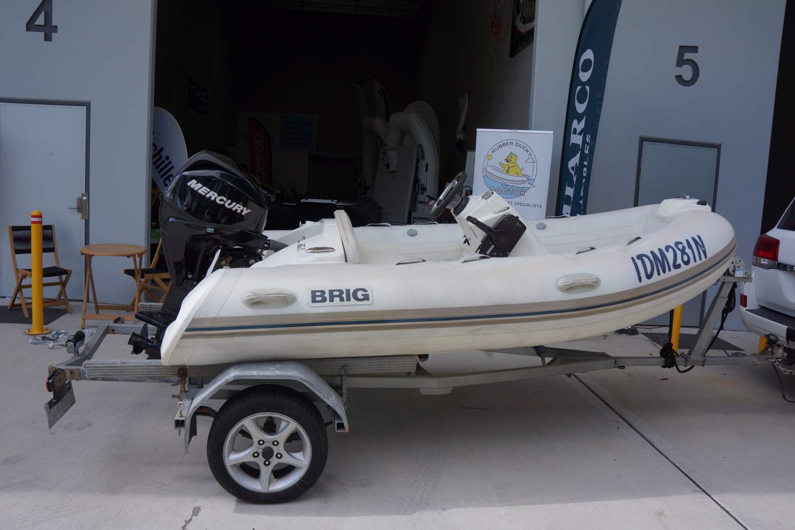 Brig Eagle 340 Hypalon RIB tender