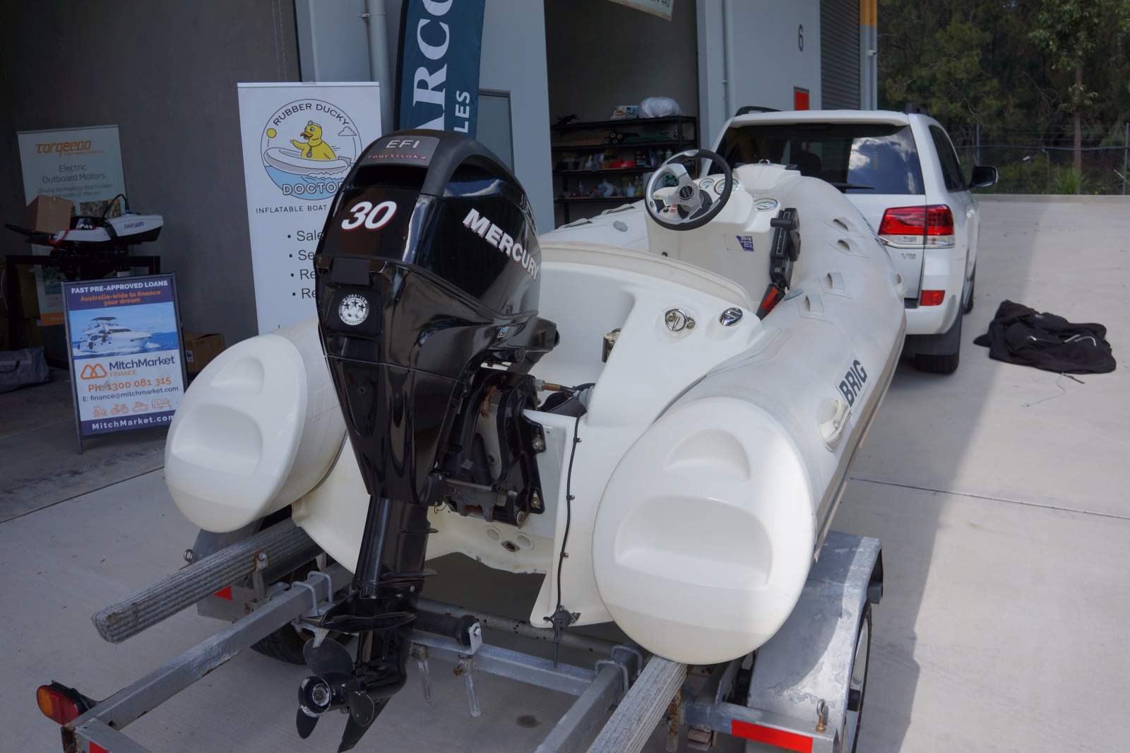 Brig Eagle 340 Hypalon RIB tender