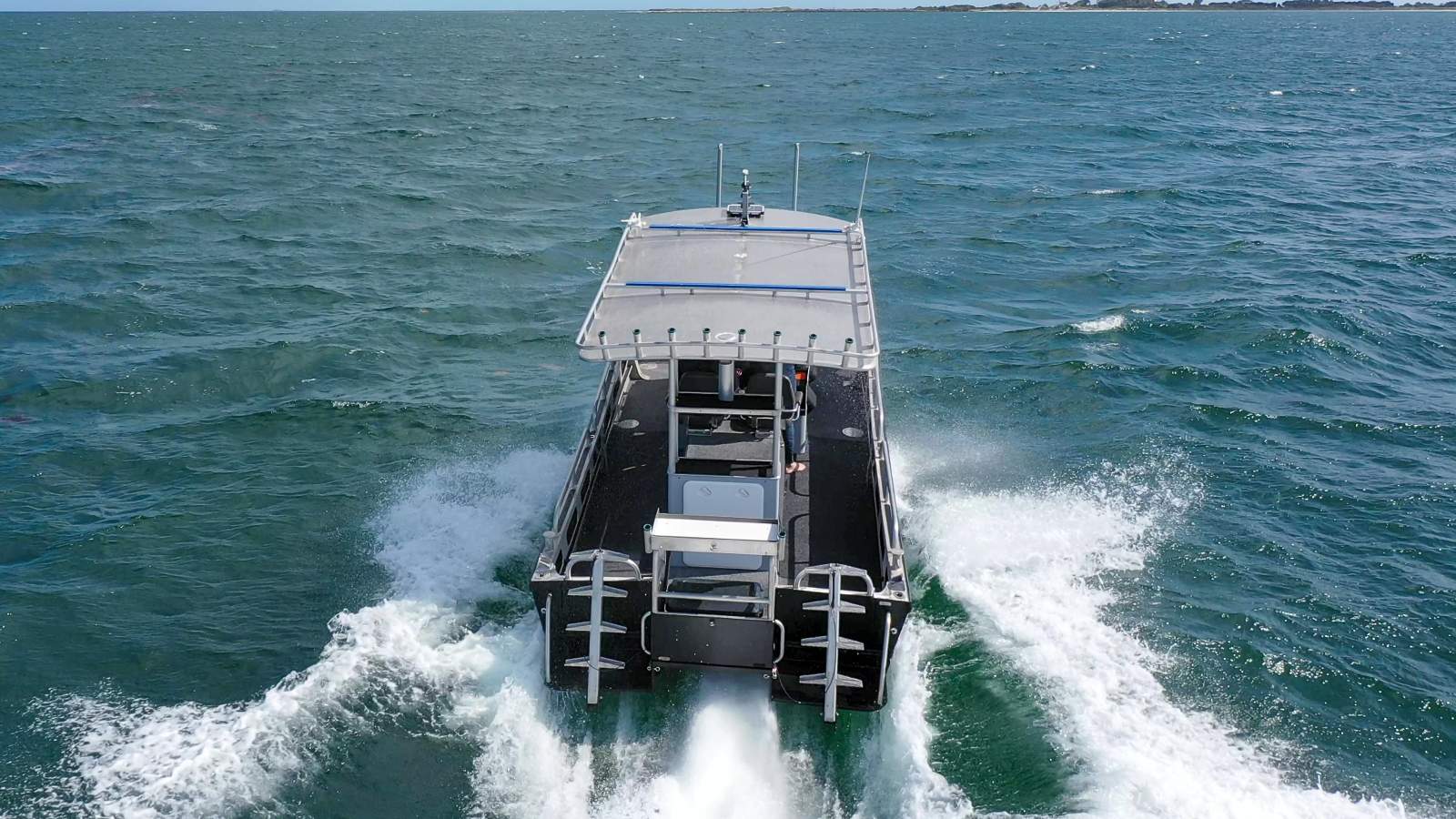 Batavia Boat Builders Tri Hull Jet in AMSA 2C Survey with Licenced ...