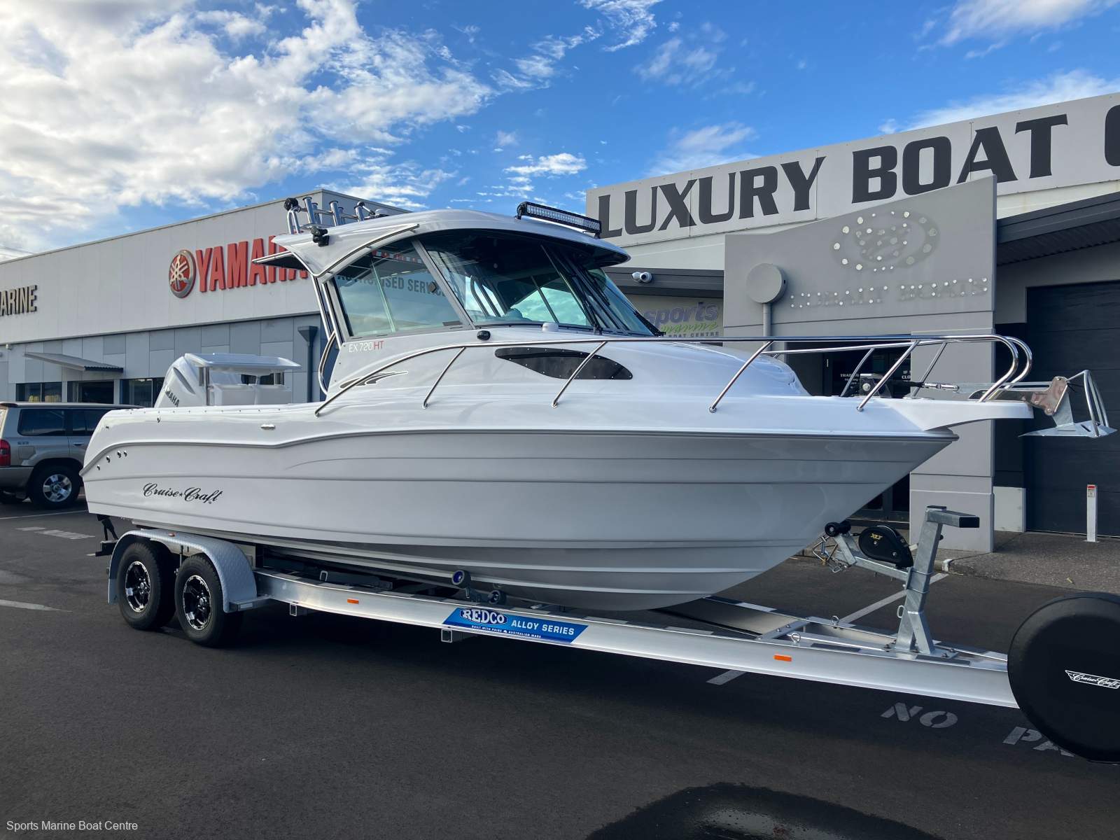 New CruiseCraft Explorer 720HT Boat, Motor and Trailer Package