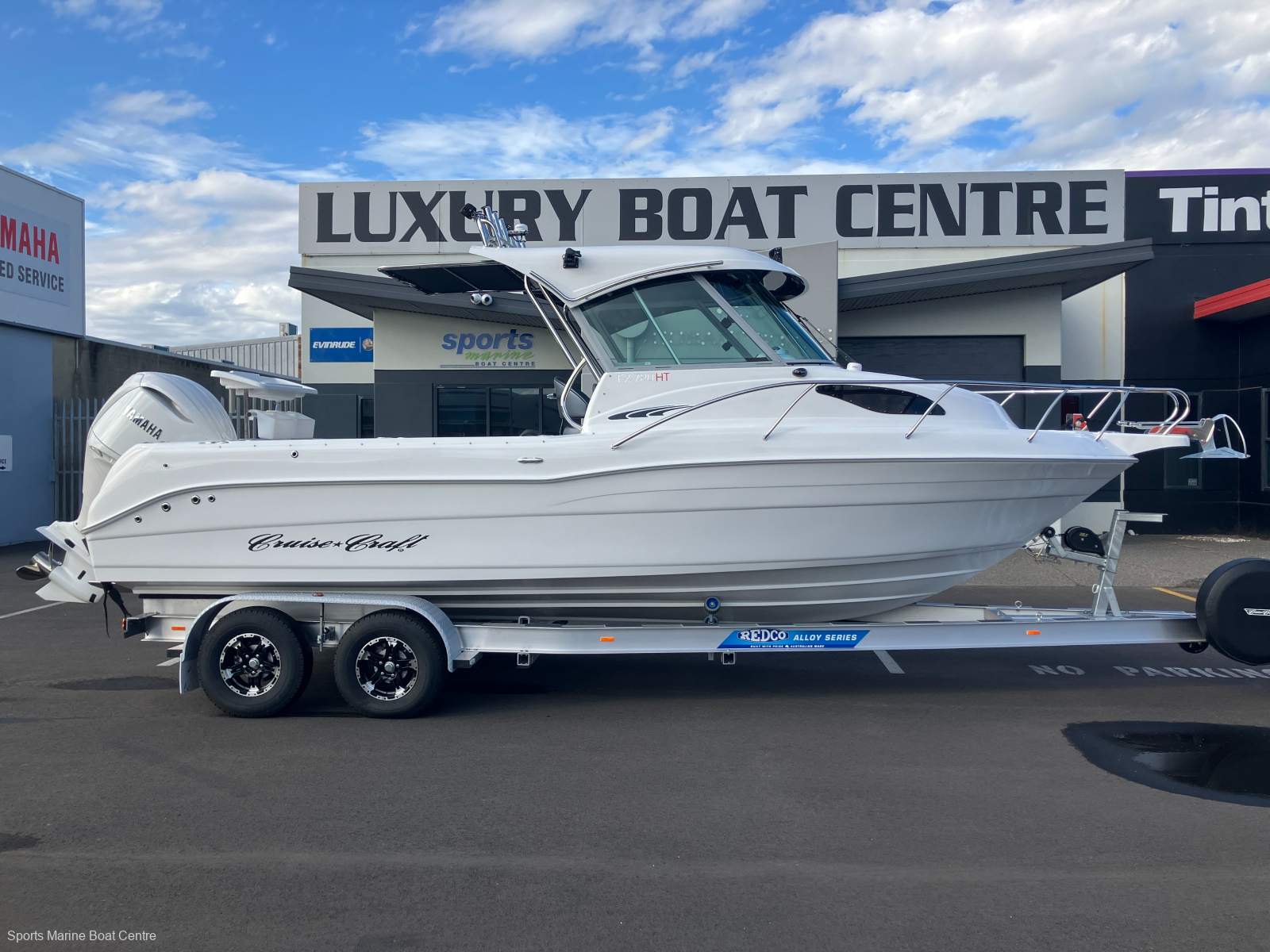 New CruiseCraft Explorer 720HT Boat, Motor and Trailer Package