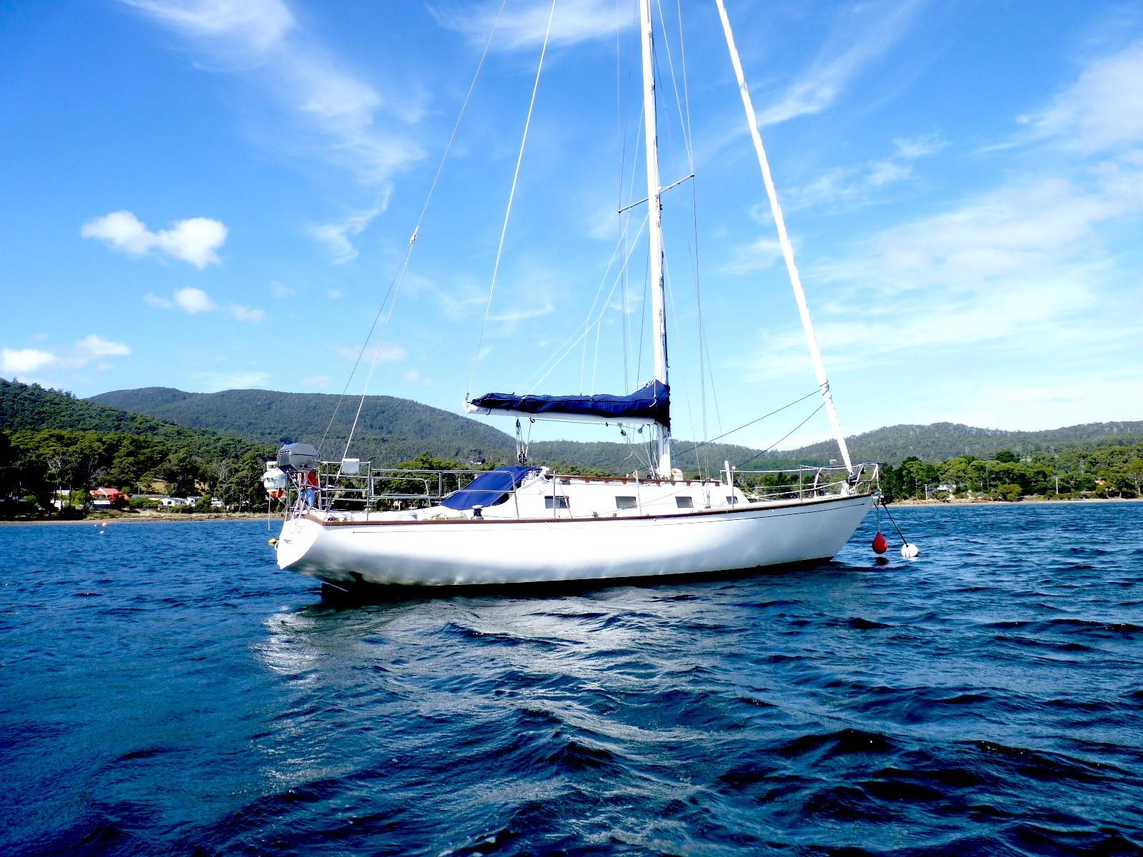 Brolga 33 Fibreglass/GRP - this hull was cured for 10 years