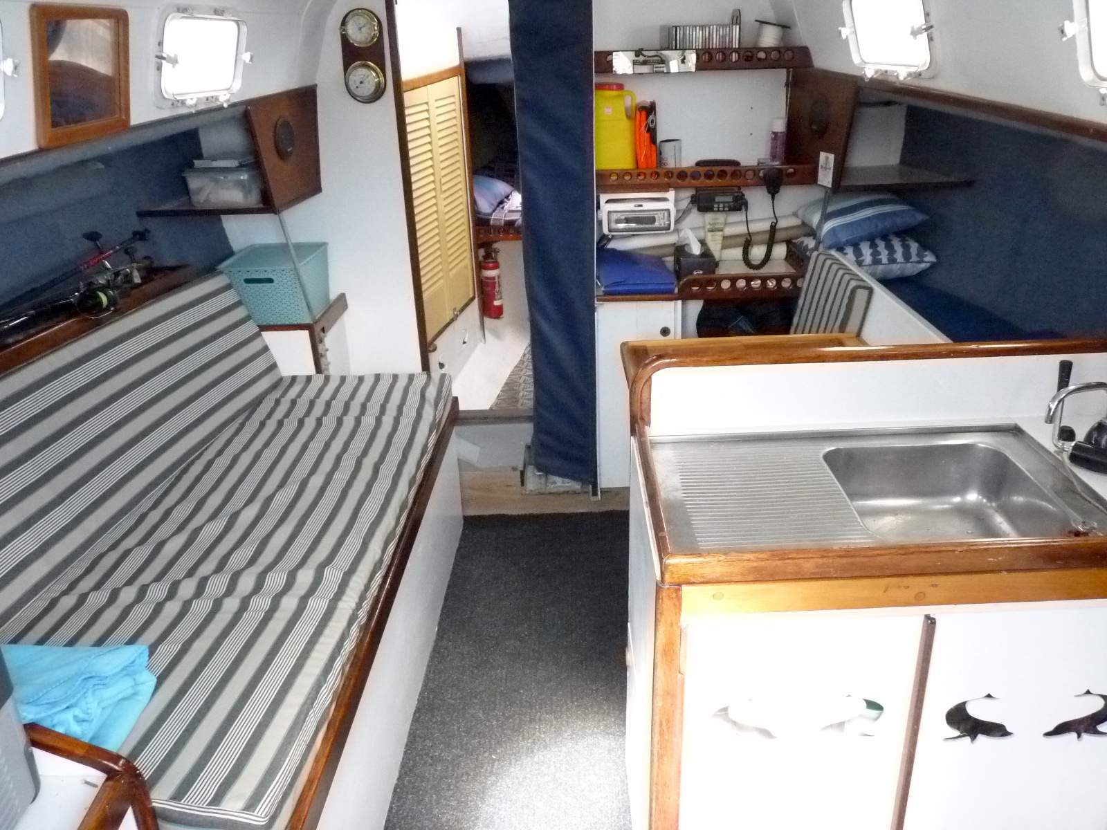 Brolga 33 Fibreglass/GRP - this hull was cured for 10 years