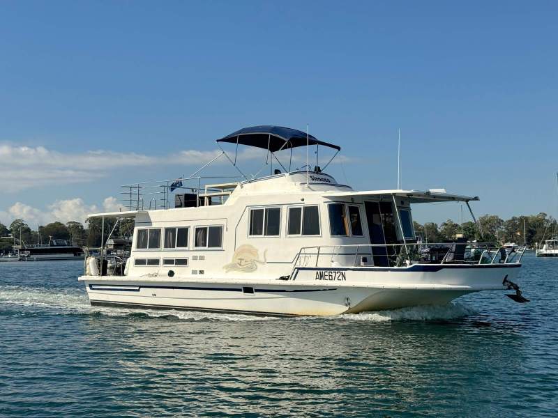 Coher 45 Homecruiser Bow thruster, new 60 Hp Merc 4 strokes